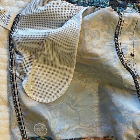 Ezekiel Jungle Cat Print Swim Trunks - Picture 11 of 11